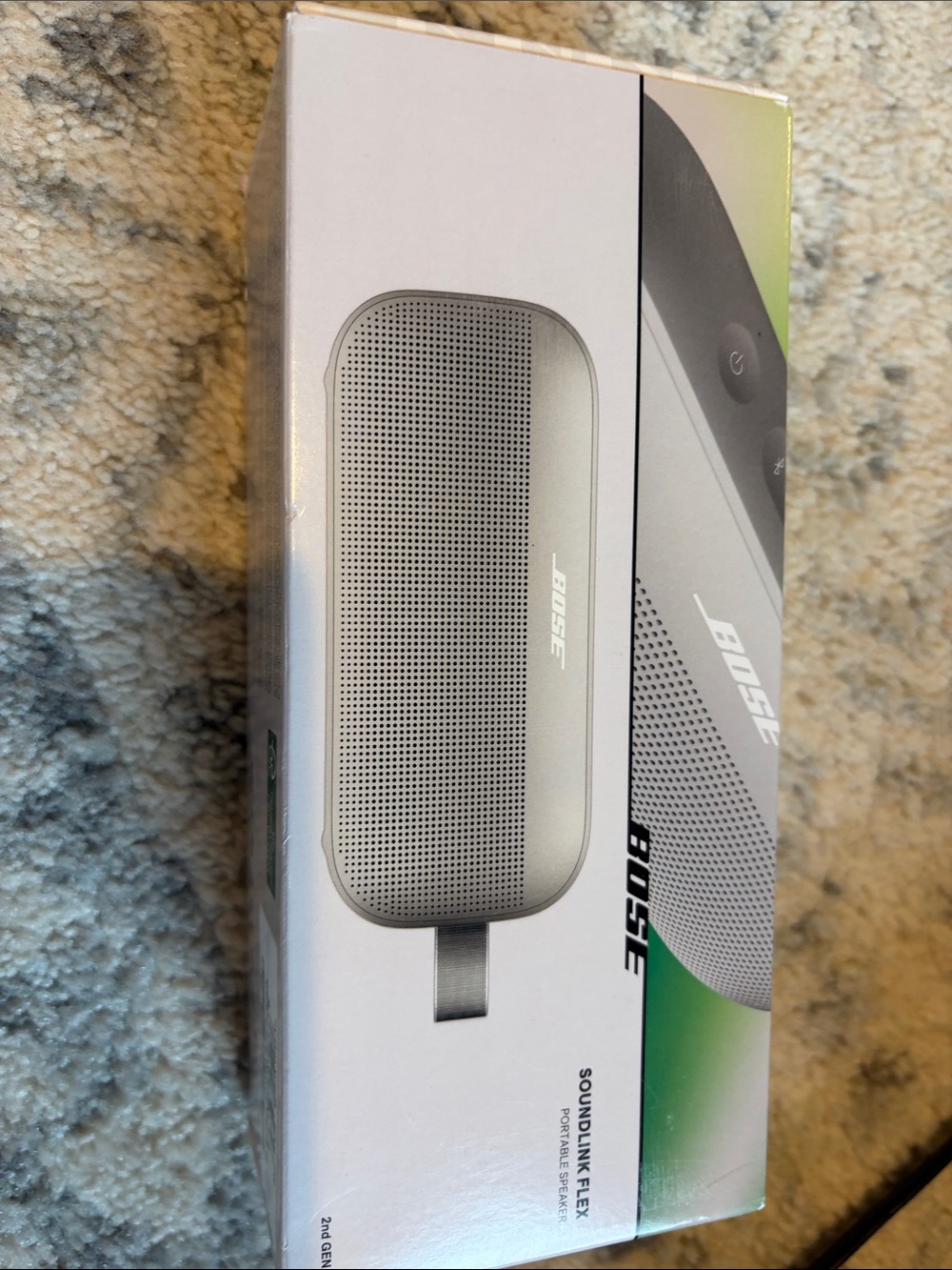 Bose SoundLink Flex Portable Bluetooth Speaker - Silver/White